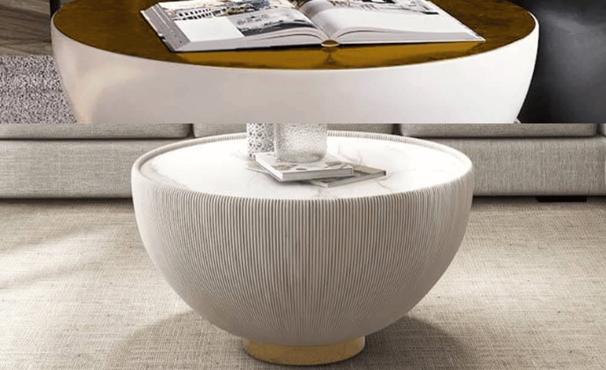 Drumroll Design White Drum Coffee Tables For Your D??cor!