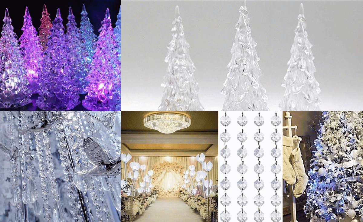 Shiny Acrylic Christmas Trees: A ‘Fir’-ever Lasting Holiday!