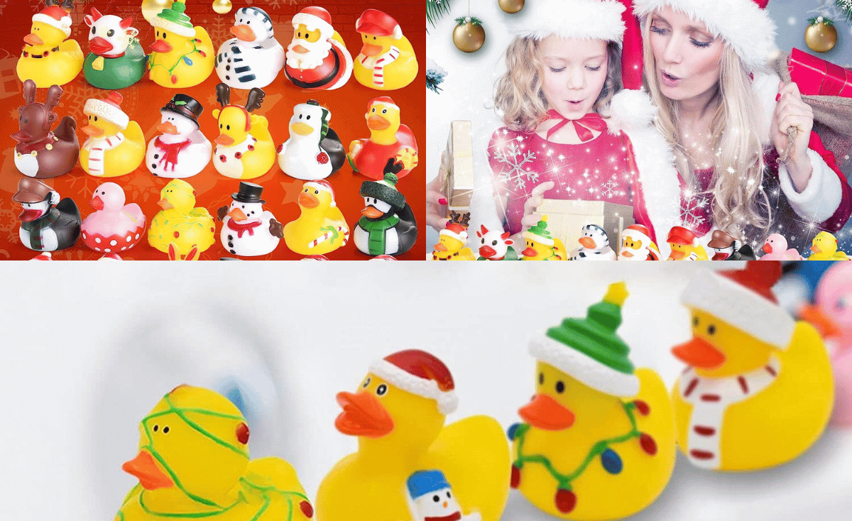 Quackin' Up the Holidays with Fun Christmas Rubber Ducks!