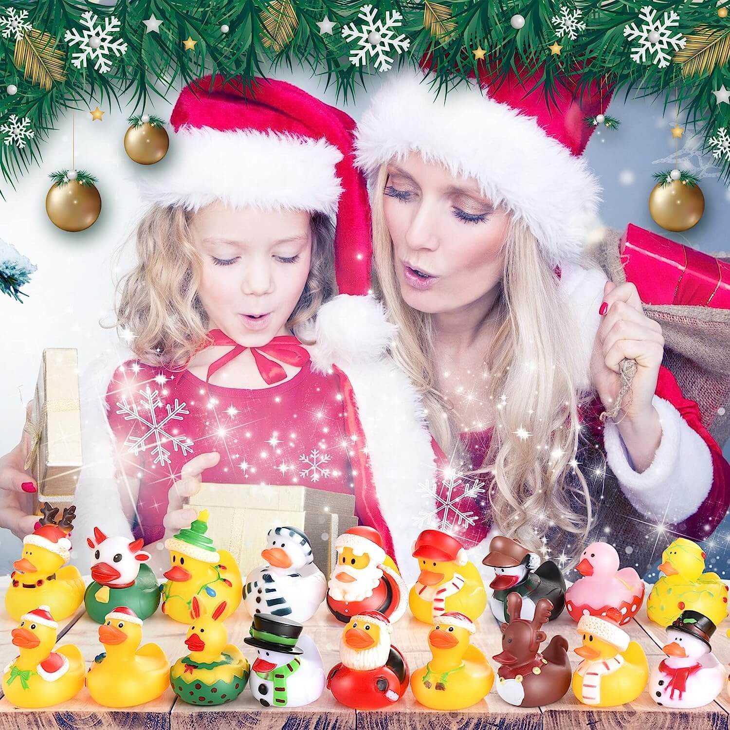 Quackin' Up the Holidays with Fun Christmas Rubber Ducks!