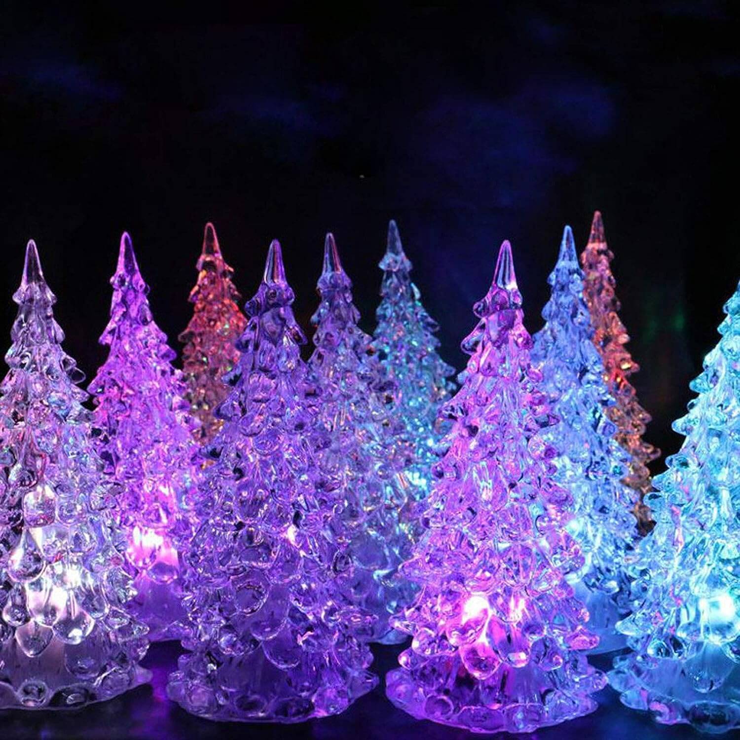 Shiny Acrylic Christmas Trees: A ‘Fir’-ever Lasting Holiday!