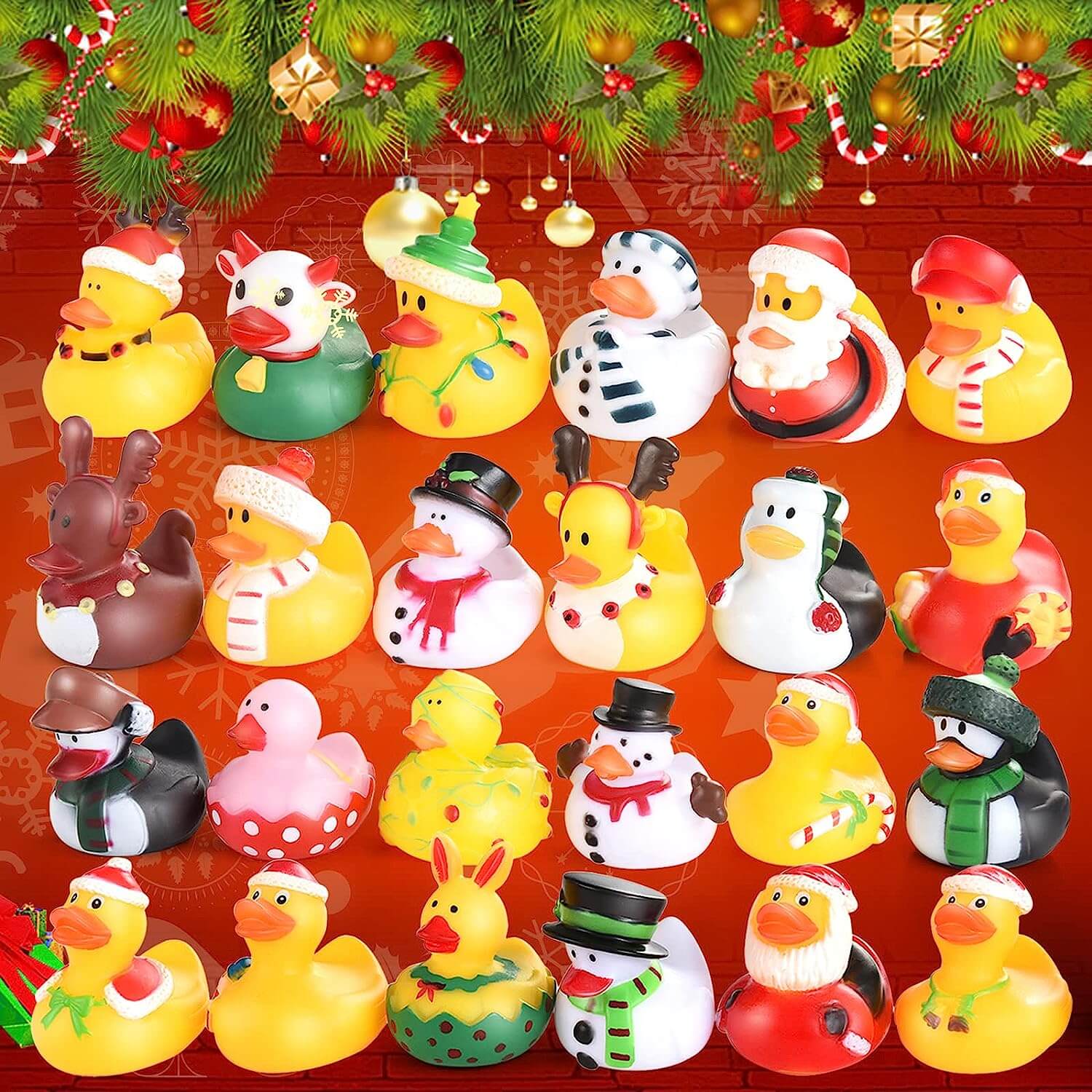 Quackin' Up the Holidays with Fun Christmas Rubber Ducks!