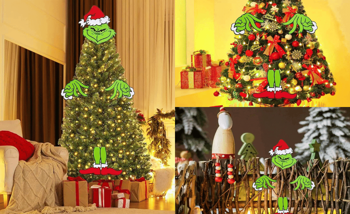 Let's Get Grinchy With The Grinch Christmas Tree Topper!