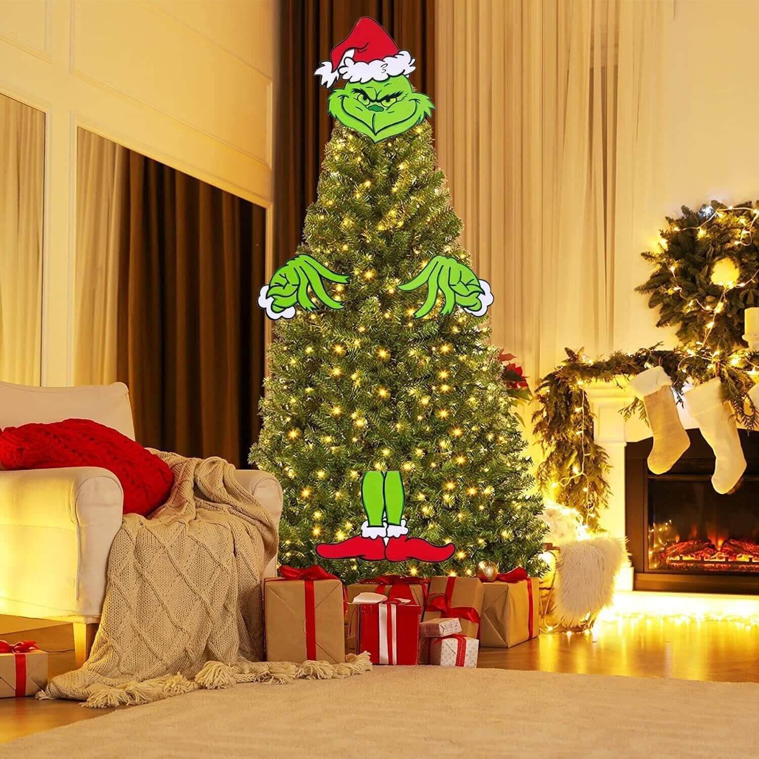 Let's Get Grinchy With The Grinch Christmas Tree Topper!
