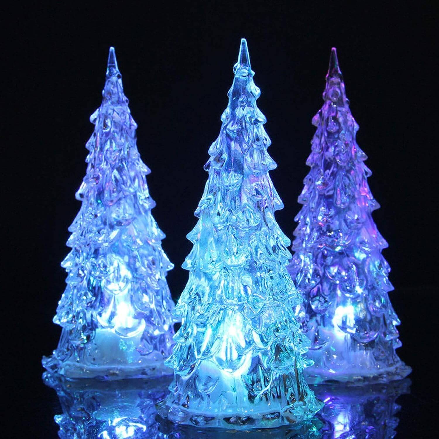 Shiny Acrylic Christmas Trees: A ‘Fir’-ever Lasting Holiday!