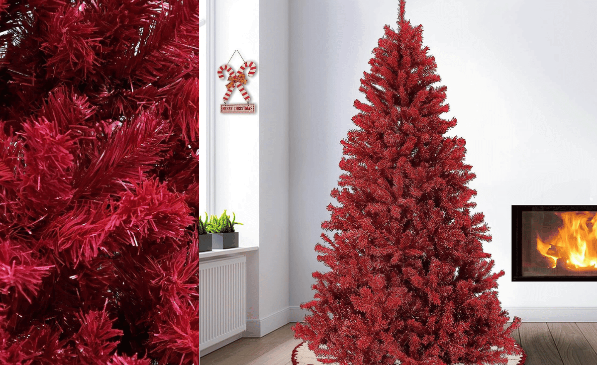 Red Christmas Trees: Decorating with Festive Holiday Cheer!