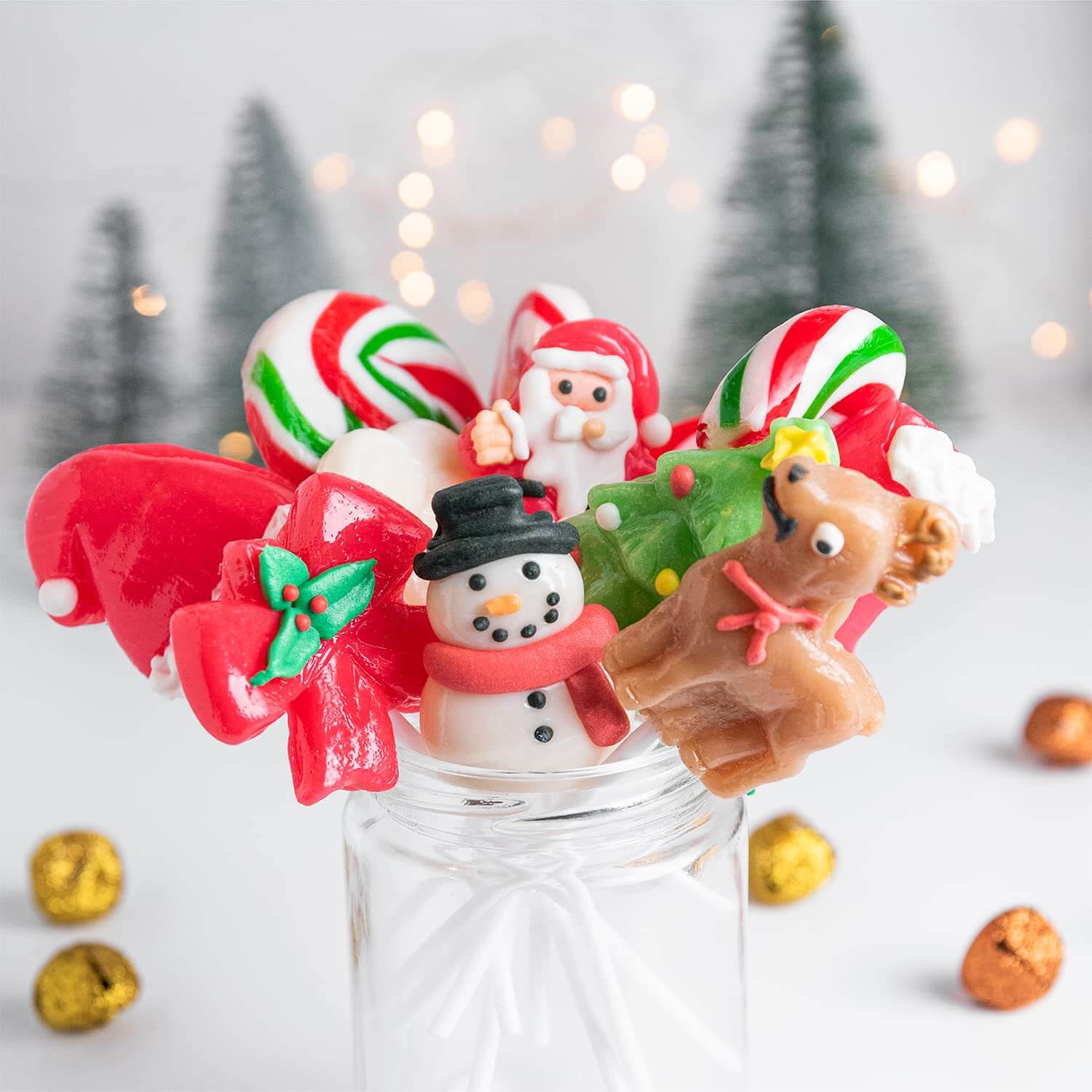 Satisfy Your Sweet Tooth with Festive Christmas Lollipops!